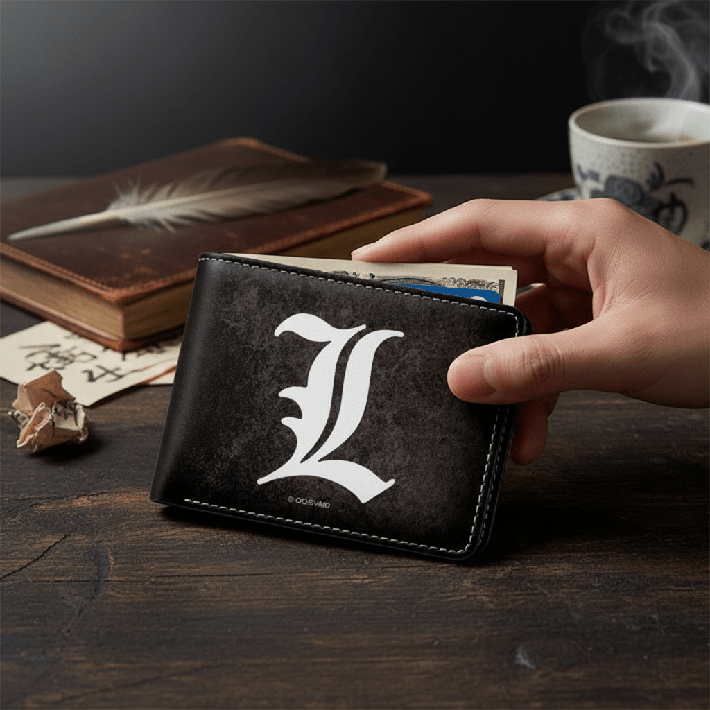 Death Note Portemonnee L Symbol Vinyl - Fans Geek Storeproduct_typeABYstyle
