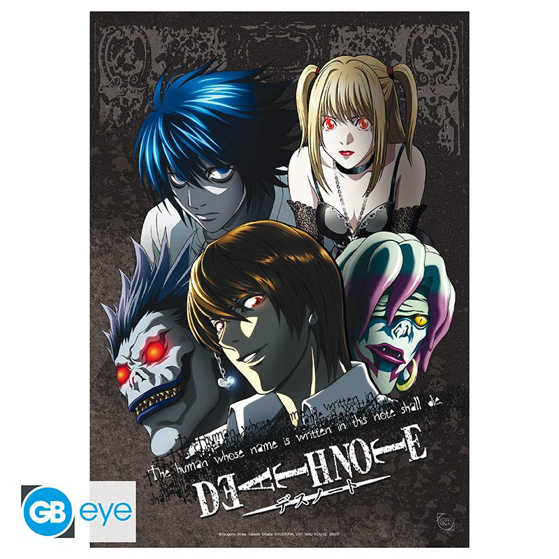Death Note Poster Portfolio Protagonists GB Eye 21x29.7cm