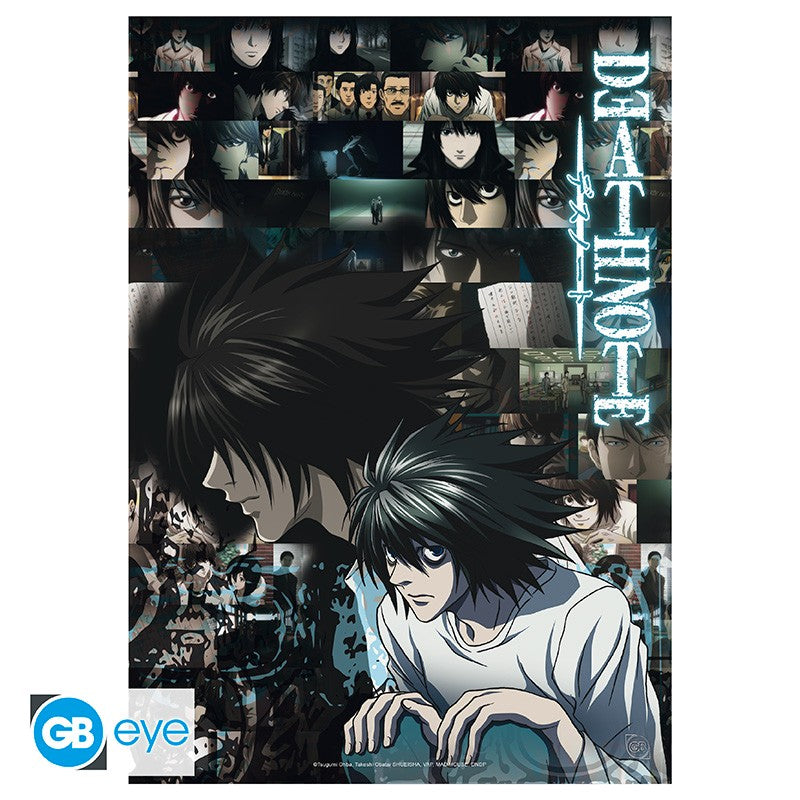 Death Note Poster Portfolio Protagonists GB Eye 21x29.7cm