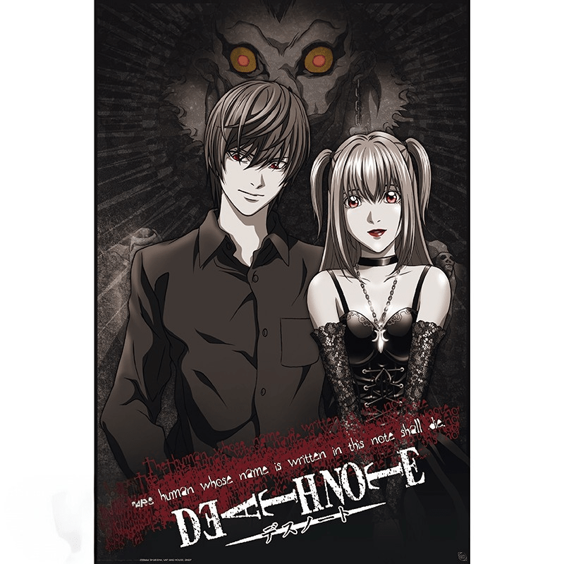 Death Note Poster Misa & Light - Fans Geek Storeproduct_typeGB Eye
