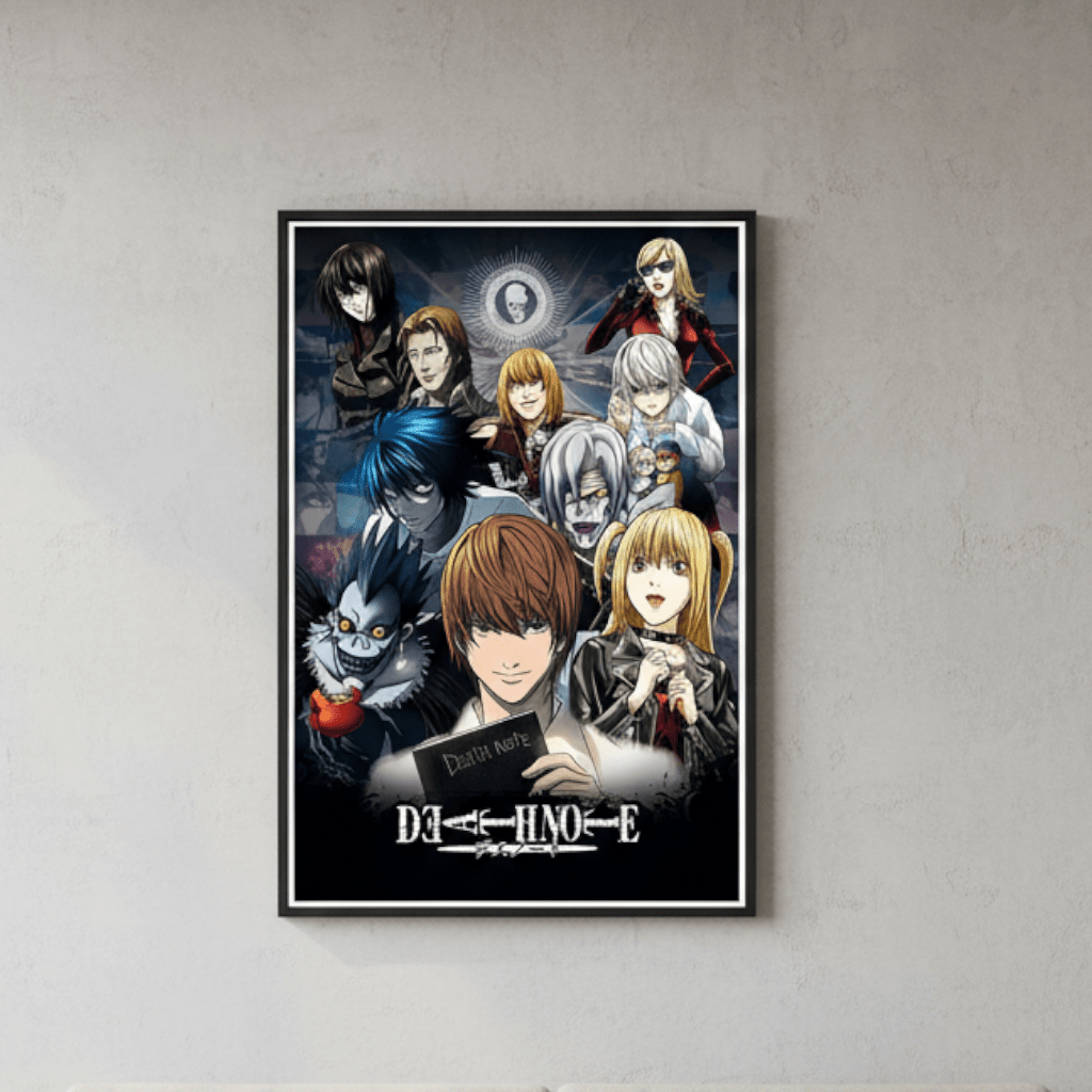 Death Note Poster Protagonists - Fans Geek Storeproduct_typeGB eye