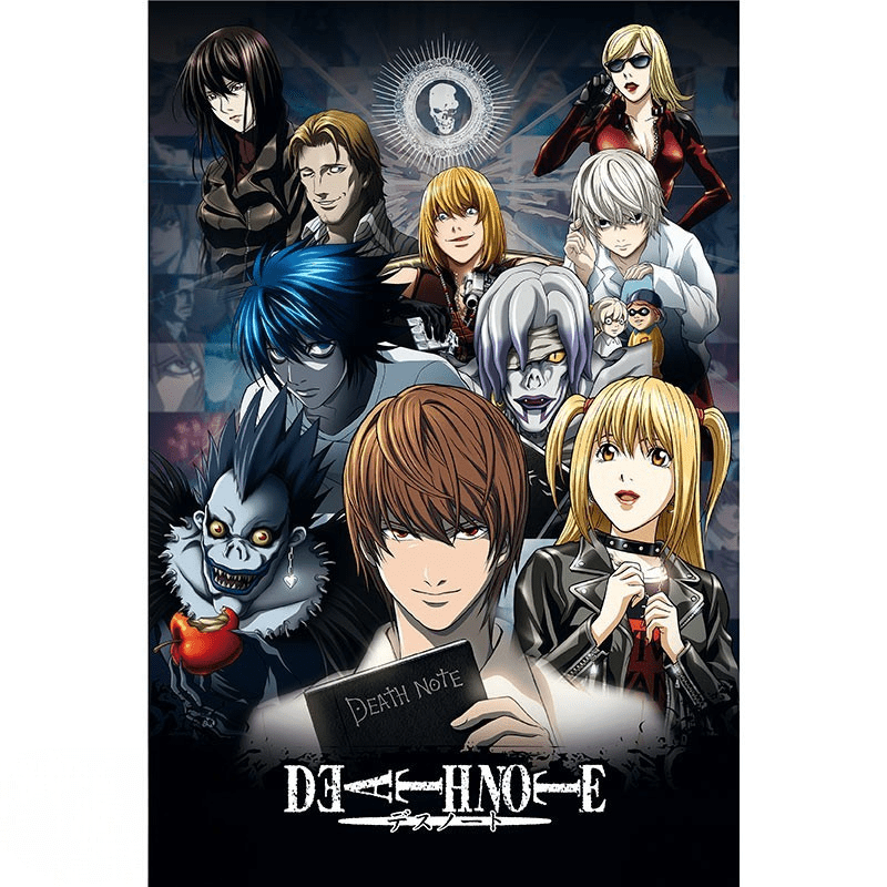 Death Note Poster Protagonists - Fans Geek Storeproduct_typeGB eye