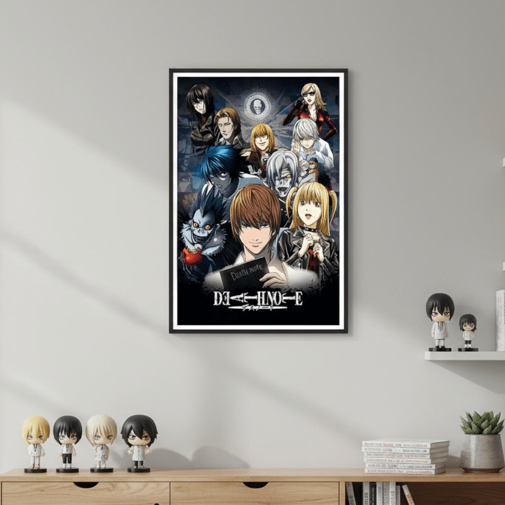 Death Note Poster Protagonists - Fans Geek Storeproduct_typeGB eye