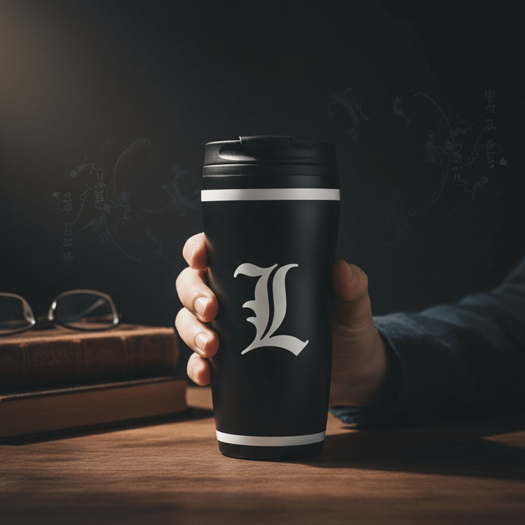 Death Note Reismok L Kunststof 355ml - Fans Geek Storeproduct_typeABYstyle