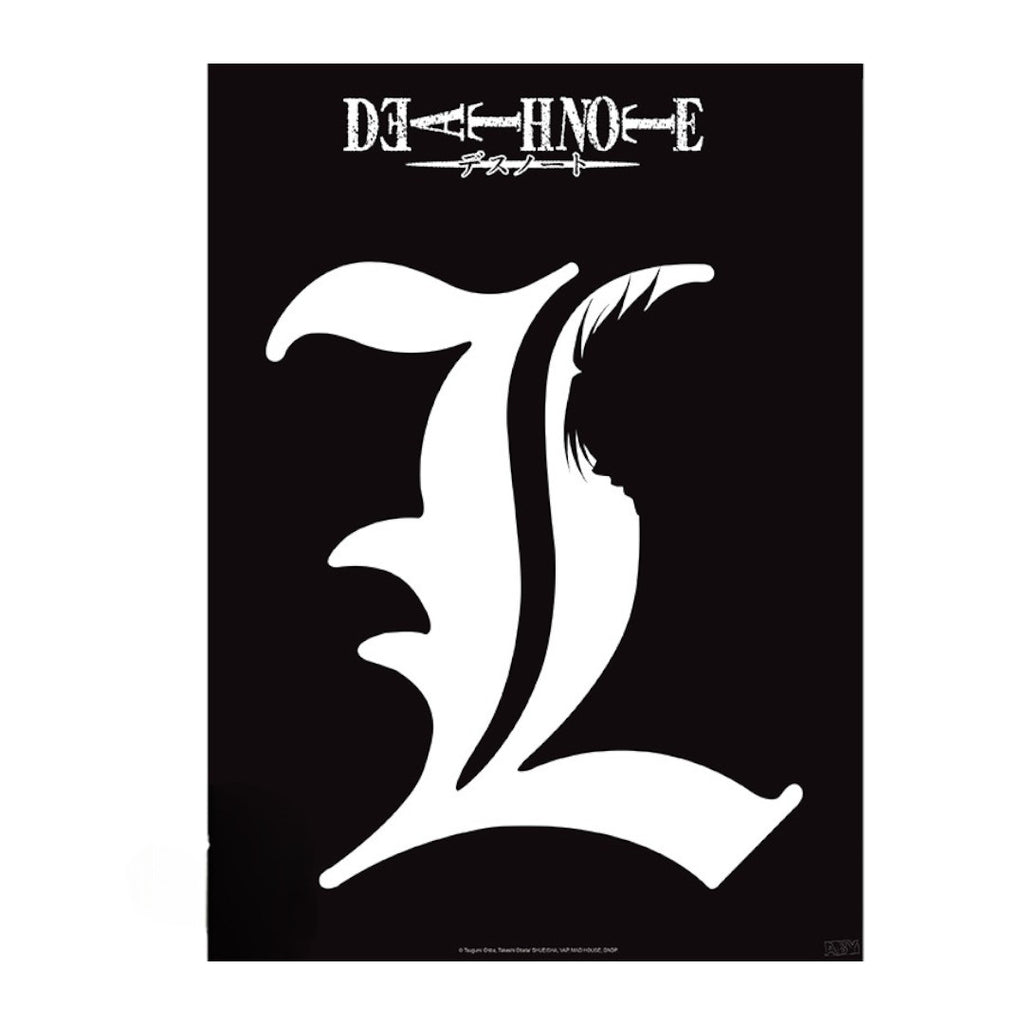 DEATH NOTE - Set 2 Posters Chibi 52x38 - L & Group