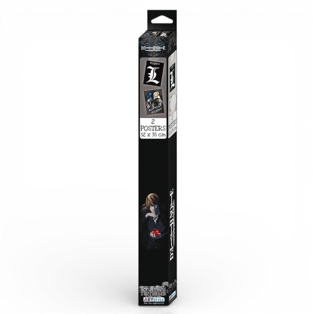 DEATH NOTE - Set 2 Posters Chibi 52x38 - L & Group