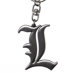 Death Note Sleutelhanger 3D L Symbol Metaal - Fans Geek Storeproduct_typeABYstyle