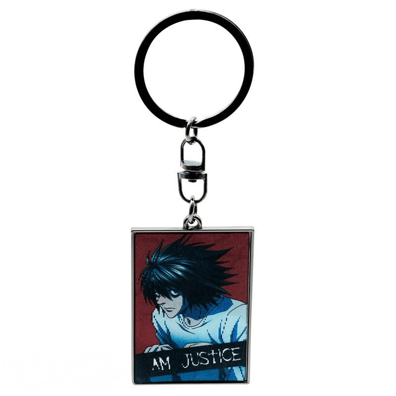 Death Note Sleutelhanger Justice Light & L - Fans Geek Storeproduct_typeABYstyle