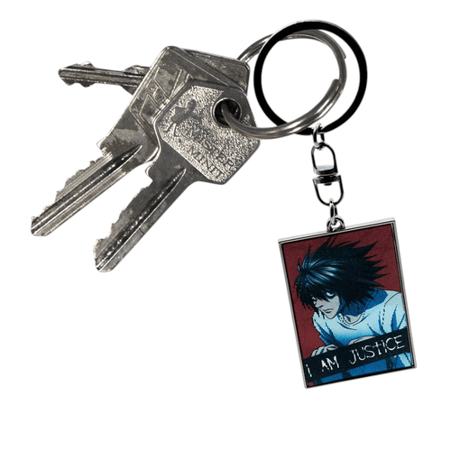 Death Note Sleutelhanger Justice Light & L - Fans Geek Storeproduct_typeABYstyle