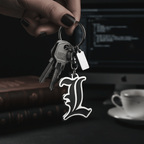 Death Note Sleutelhanger L Symbol Metaal - Fans Geek Storeproduct_typeABYstyle