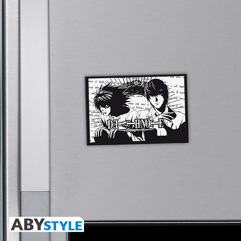 Death Note Magneet L & Light ABYstyle 5.5x8cm