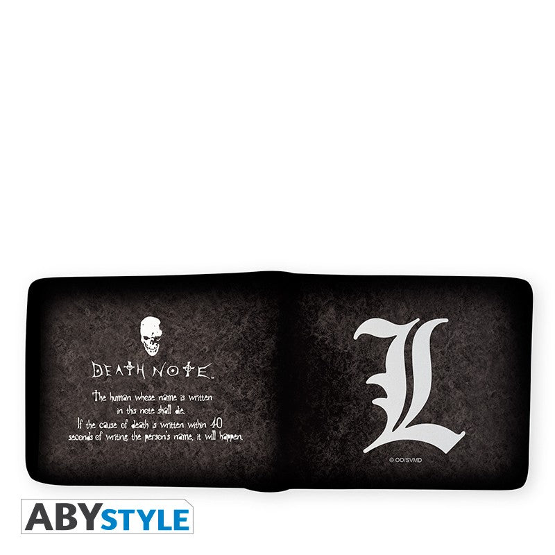 Death Note Portemonnee L Symbol ABYstyle Vinyl 9.5x11cm