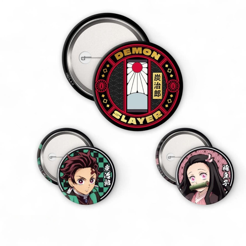 DEMON SLAYER - Badge Pack - Tanjiro & Nezuko S2 - Fans Geek Store