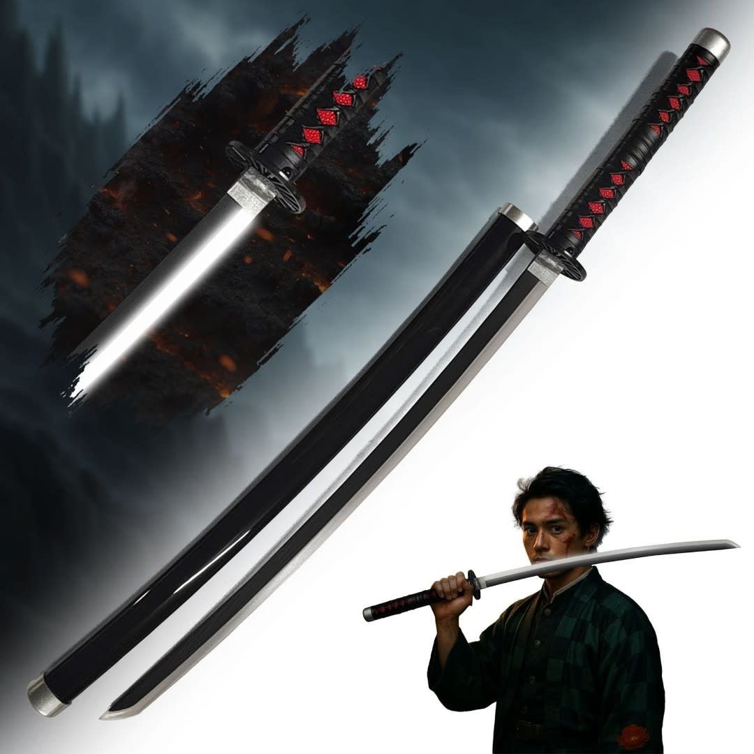 Demon Slayer: Kimetsu no Yaiba Kamado Tanjirou's Sword - LED Version - Fans Geek Store