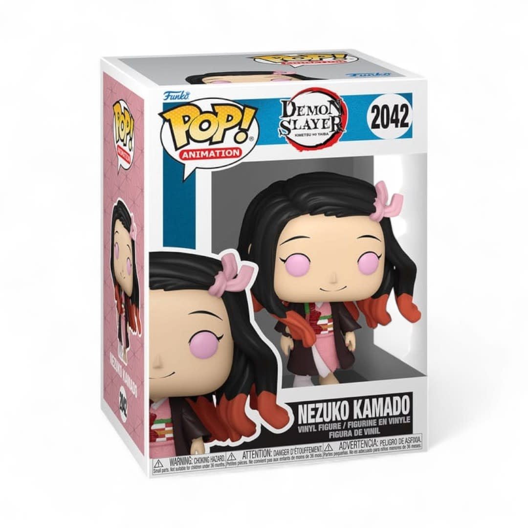 Demon Slayer: Kimetsu no Yaiba POP! Animation Vinyl Figure Nezuko (Human) - Fans Geek Storeproduct_typeFunko