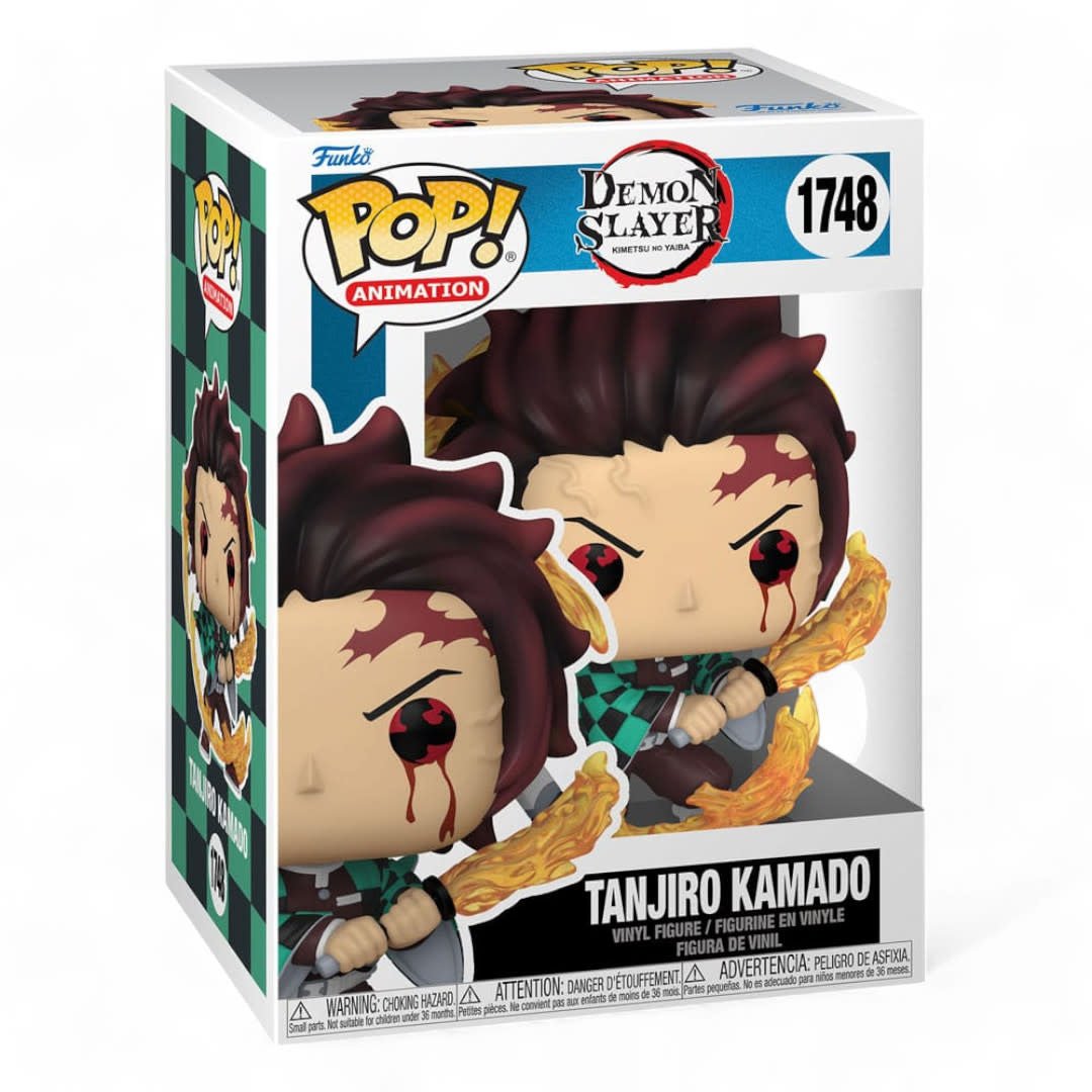 Demon Slayer: Kimetsu no Yaiba POP! Animation Vinyl Figures Tanjiro(Sun Breathing) 9 cm - Fans Geek Store