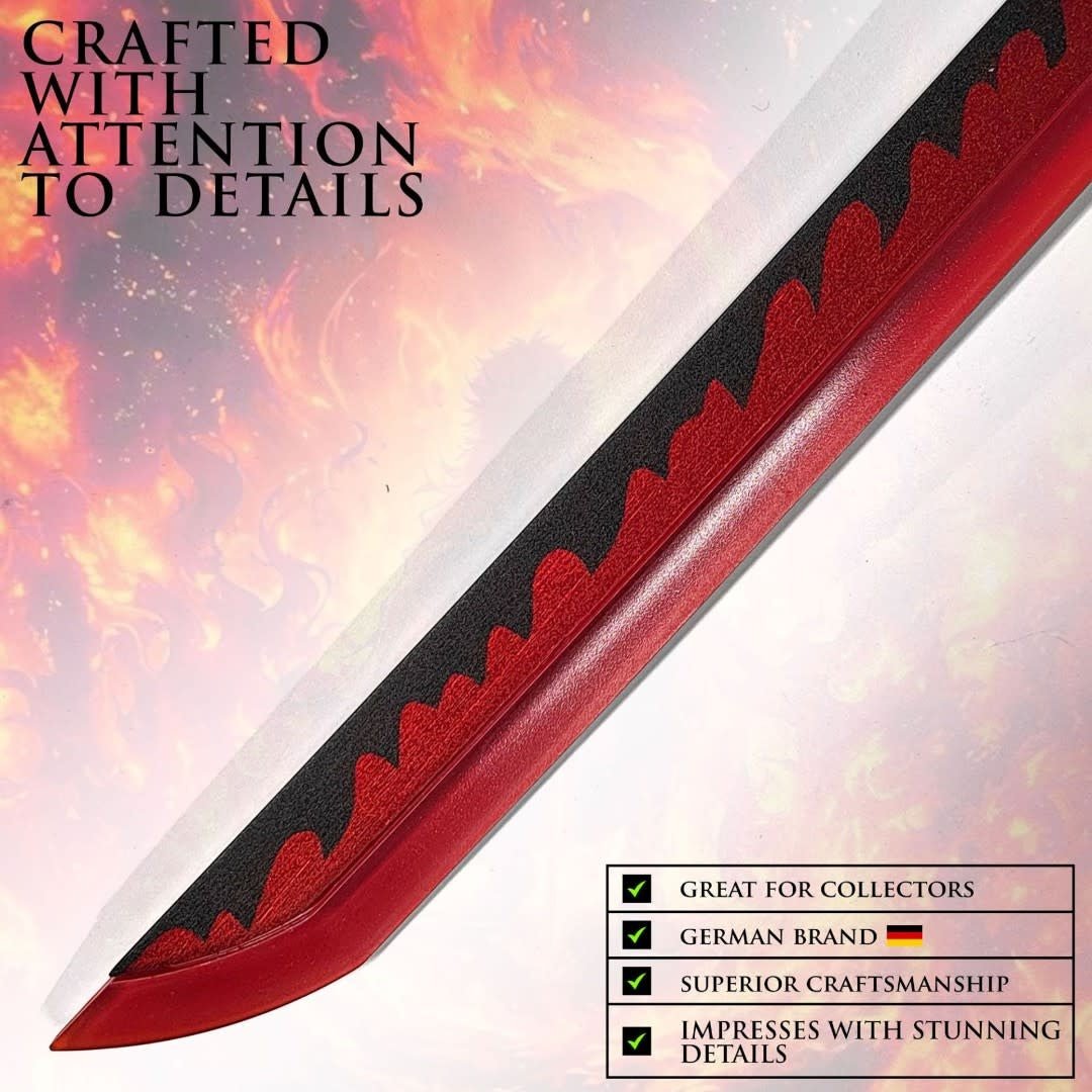 Demon Slayer: Kimetsu no Yaiba - Rengoku Kyoujurou Sword - LED Version - Fans Geek Store