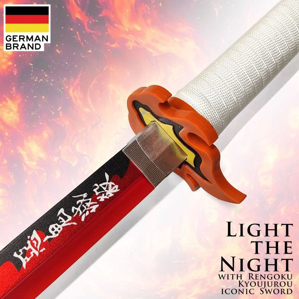 Demon Slayer: Kimetsu no Yaiba - Rengoku Kyoujurou Sword - LED Version - Fans Geek Store