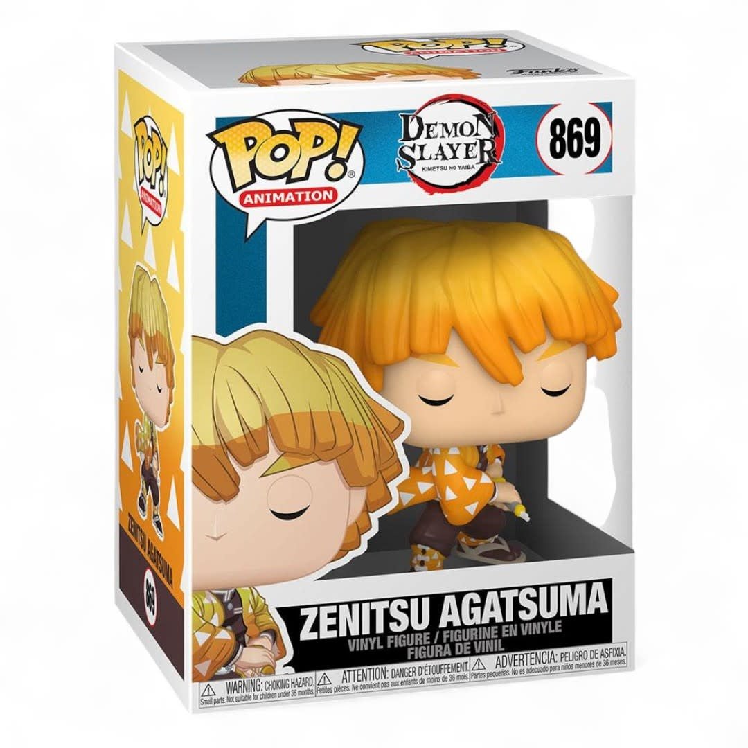 Demon Slayer POP! Animation Vinyl Figure Zenitsu Agatsuma - Fans Geek Store