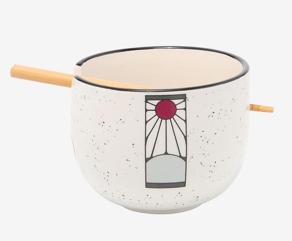 Demon Slayer Ramen Bowl with Chopsticks Logo 414 ml - Fans Geek Storeproduct_typeJust Funky