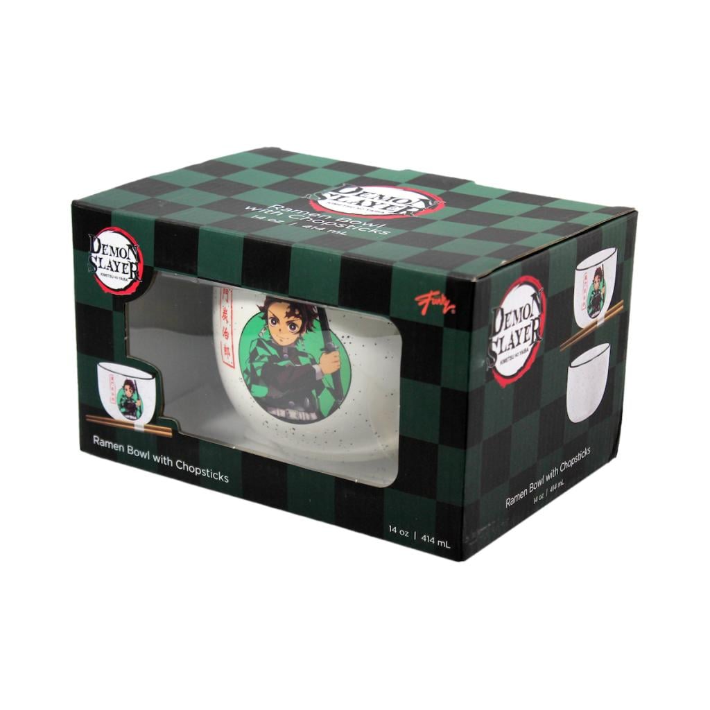 Demon Slayer Ramen Bowl with Chopsticks Tanjiro 414 ml - Fans Geek Storeproduct_typeJust Funky