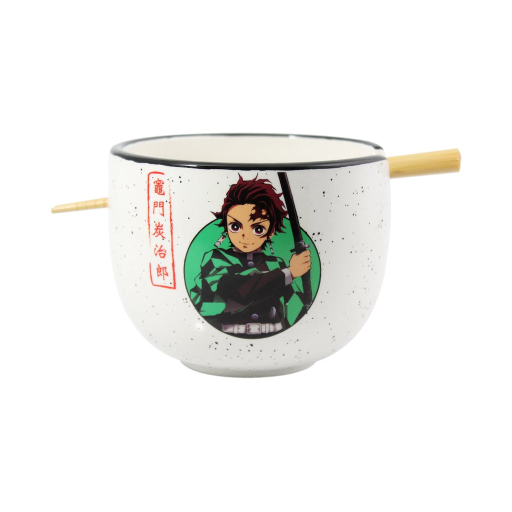Demon Slayer Ramen Bowl with Chopsticks Tanjiro 414 ml - Fans Geek Storeproduct_typeJust Funky