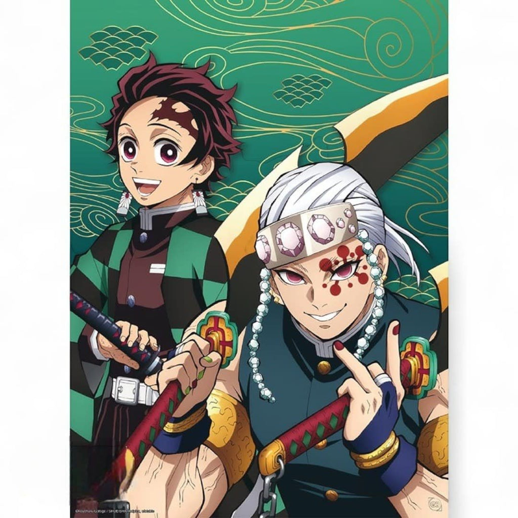DEMON SLAYER - Set 2 Posters Chibi 52x38 - Entertainment District - Fans Geek Store