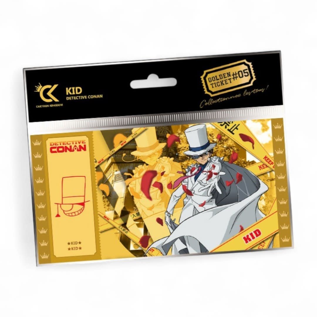 DETECTIVE CONAN - Golden Ticket - Kid - Fans Geek Store