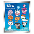 Disney Cats 3D Foam Bag Clips, seria 69 – ekspozytor 24 sztuki