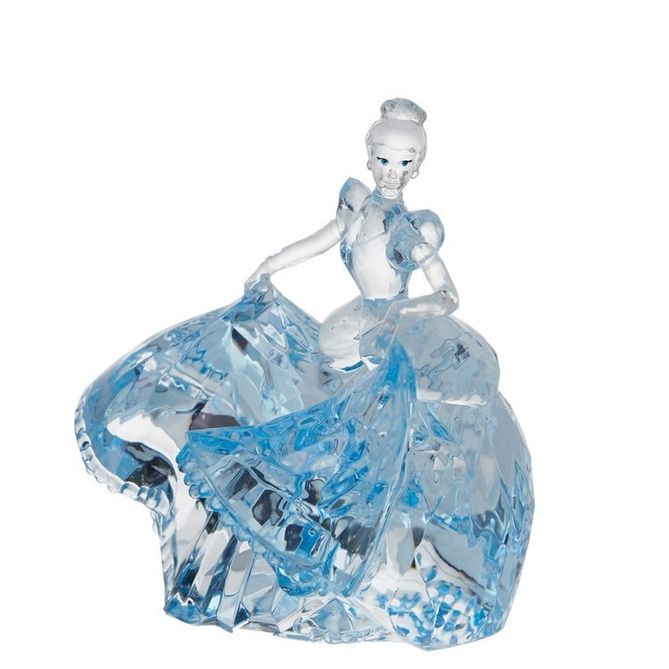 Disney Cinderella Facet Acryl Beeldje - Gem - Cut Kristal Stijl 6.5cm - Fans Geek Storeproduct_typeEnesco