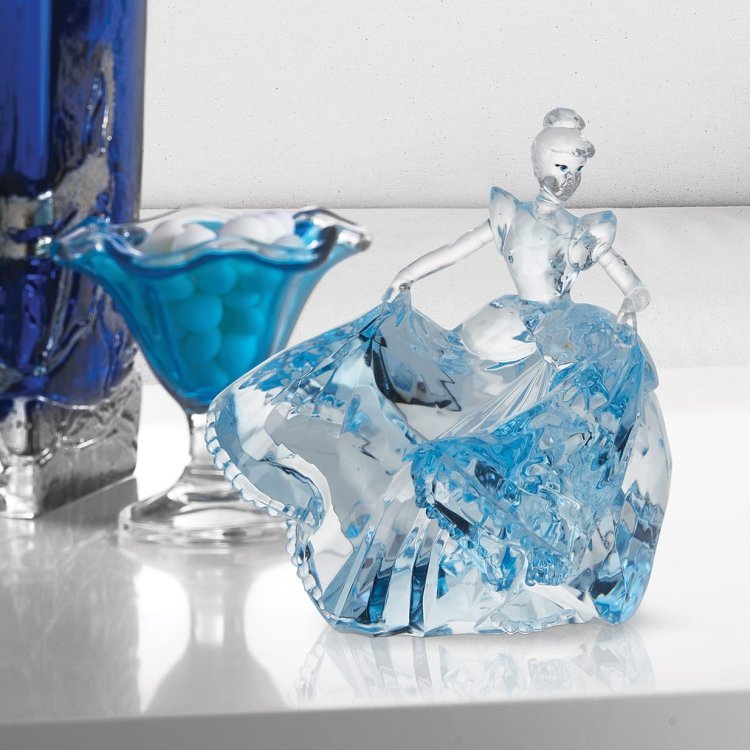 Disney Cinderella Facet Acryl Beeldje - Gem - Cut Kristal Stijl 6.5cm - Fans Geek Storeproduct_typeEnesco