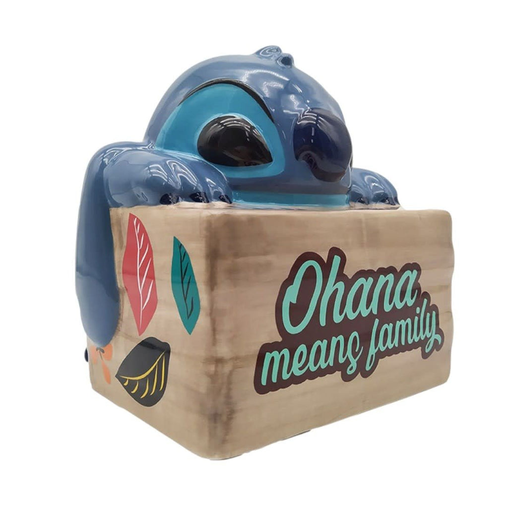 DISNEY - Cookie Jar - Lilo & Stitch - "Ohana" - Fans Geek Store