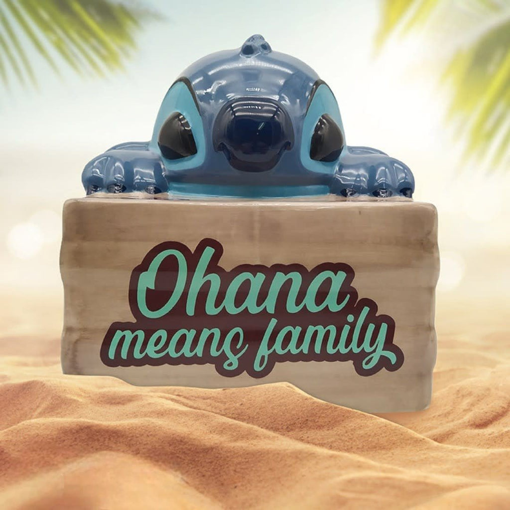 DISNEY - Cookie Jar - Lilo & Stitch - "Ohana" - Fans Geek Store