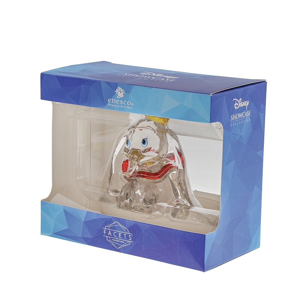 Disney Dumbo Licensed Facets Acrylic Sculpture Figurine With Yellow Hat - Fans Geek Storeproduct_typeEnesco