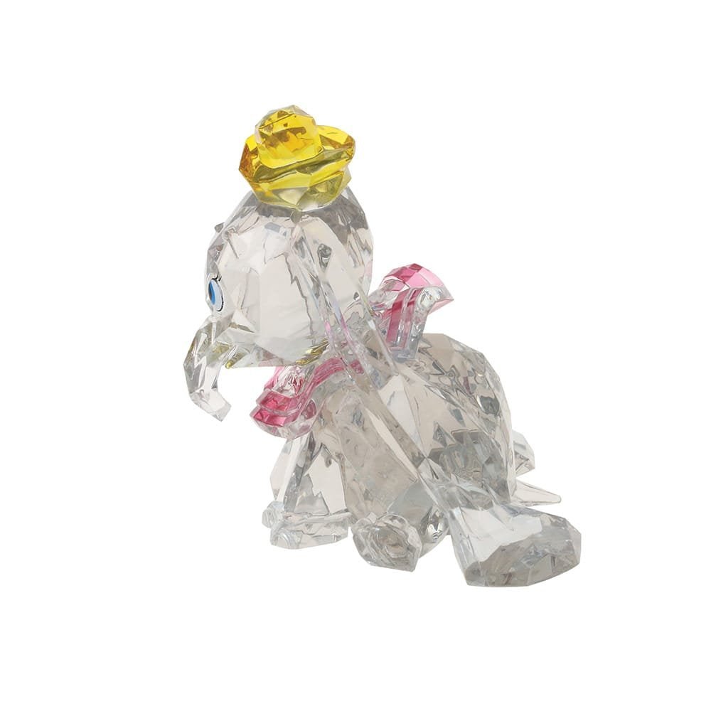 Disney Dumbo Licensed Facets Acrylic Sculpture Figurine With Yellow Hat - Fans Geek Storeproduct_typeEnesco