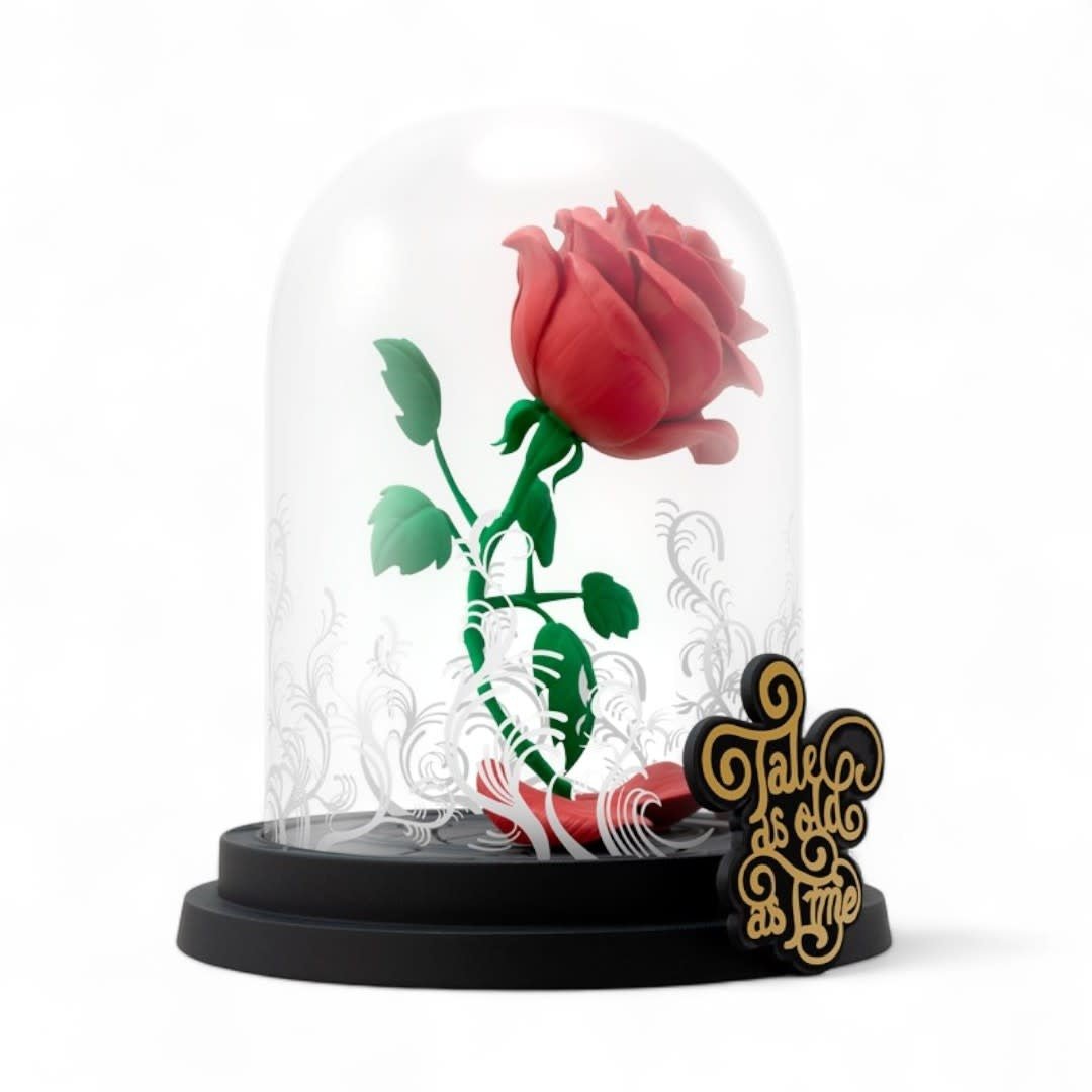 DISNEY - Figurine "Enchanted Rose" - Fans Geek Store