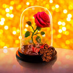 DISNEY - Figurine "Enchanted Rose" - Fans Geek Store