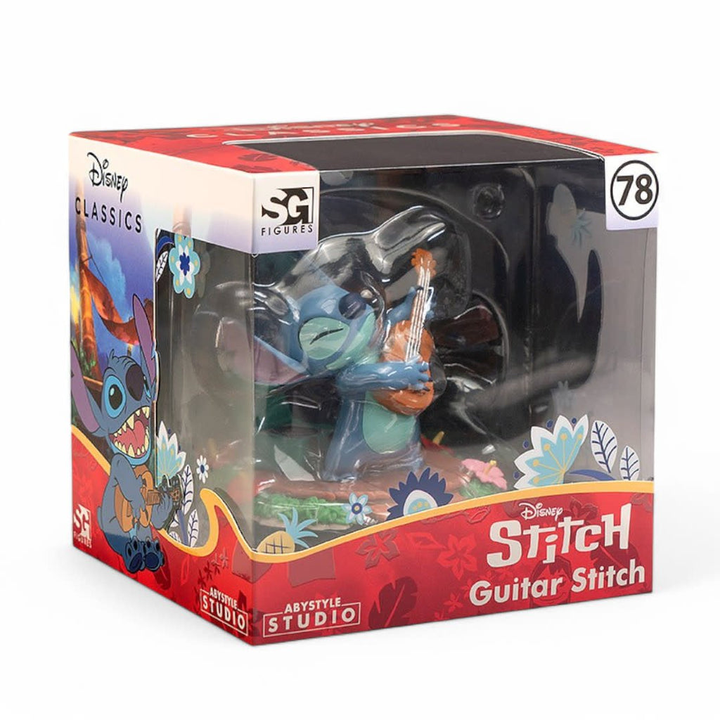 DISNEY Figurine Stitch Guitar - Fans Geek Store
