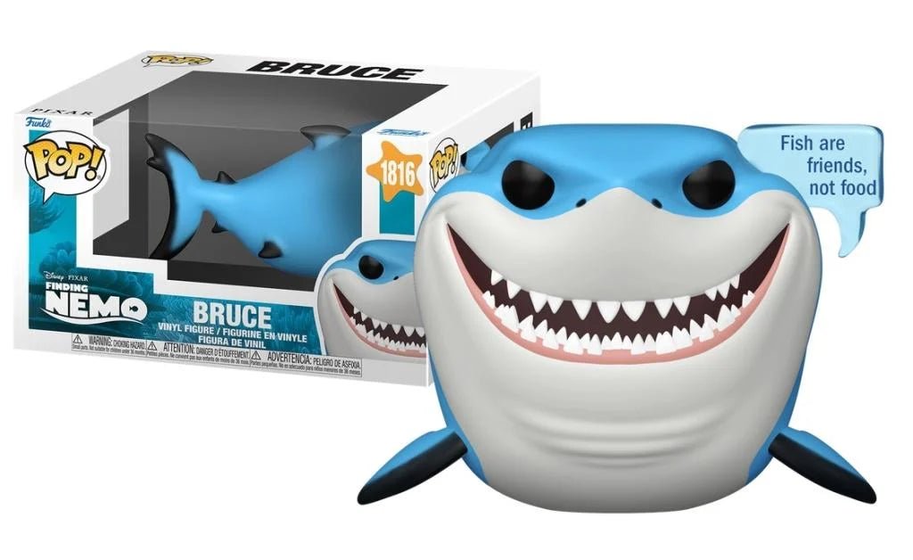 Disney Finding Nemo Bruce Pop! Sayings Figuur 9 cm - Fans Geek Storeproduct_typeFunko