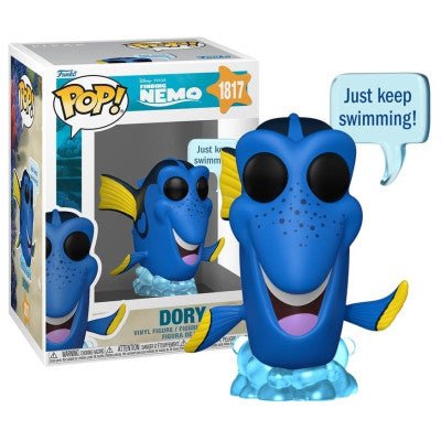 Disney Finding Nemo Dory Pop! Sayings Figuur 9 cm - Fans Geek Storeproduct_typeFunko