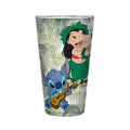 DISNEY - Large Glass - 400ml - Lilo & Stitch - Fans Geek Store
