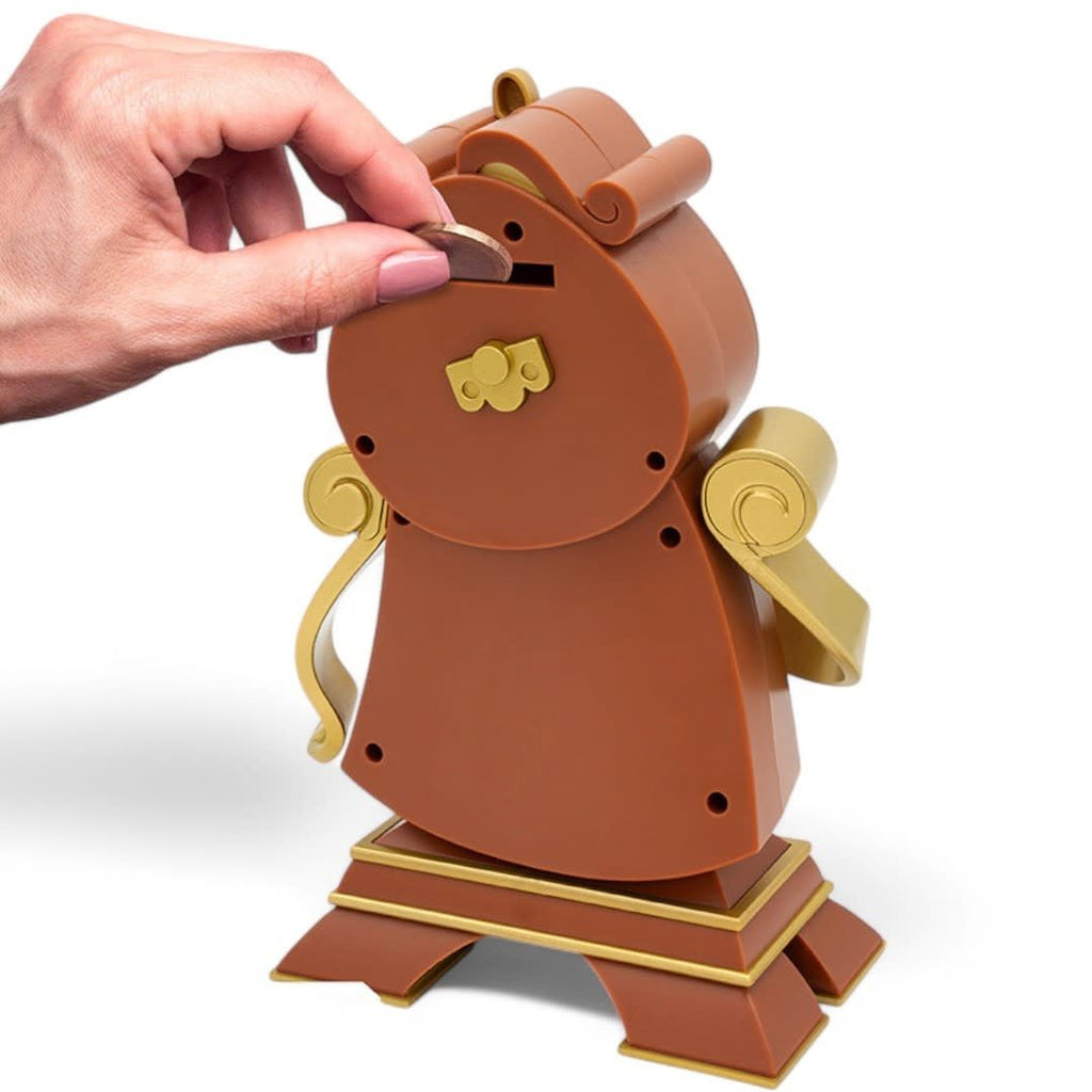 DISNEY - Money Bank - Beauty and the Beast - Cogsworth - Fans Geek Store
