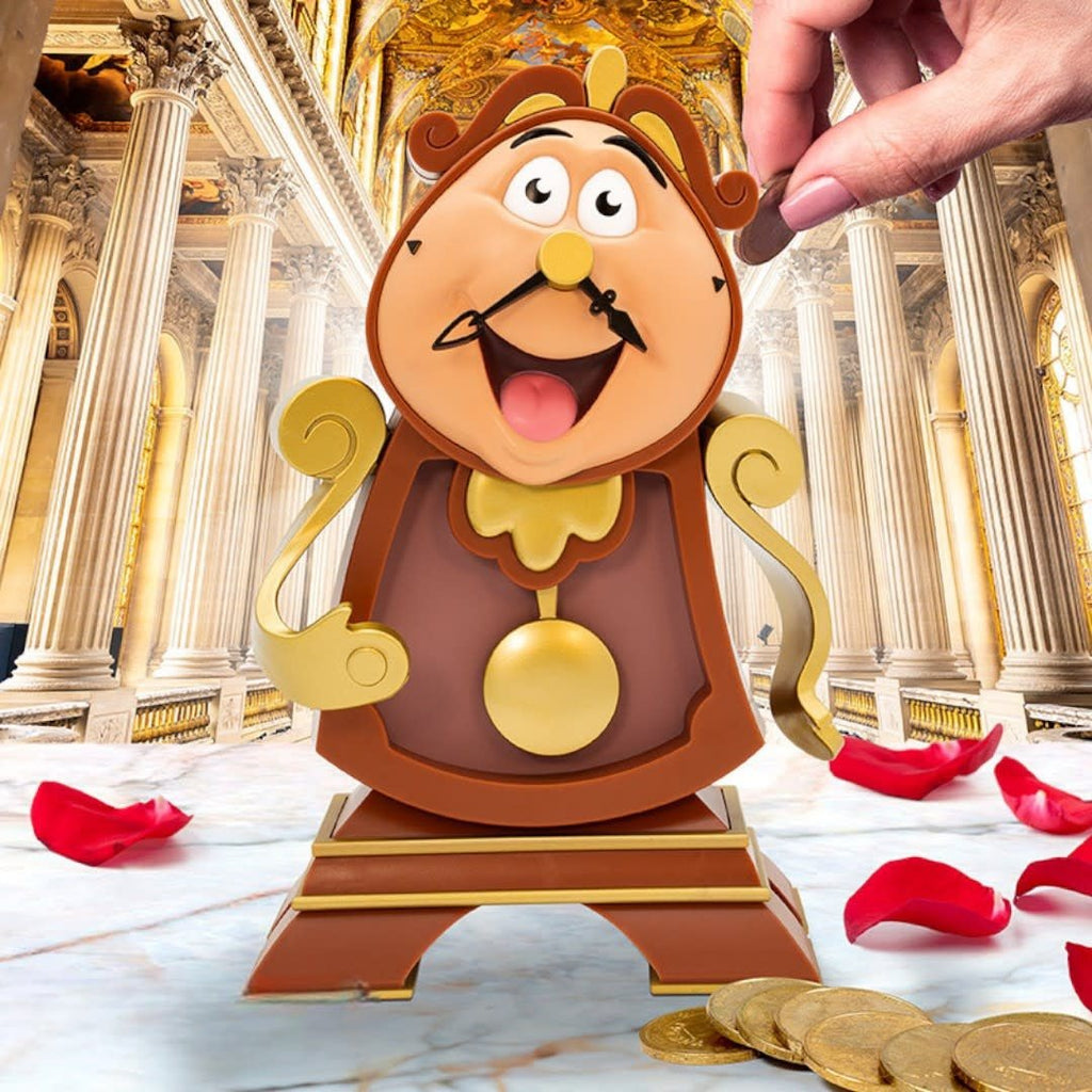 DISNEY - Money Bank - Beauty and the Beast - Cogsworth - Fans Geek Store