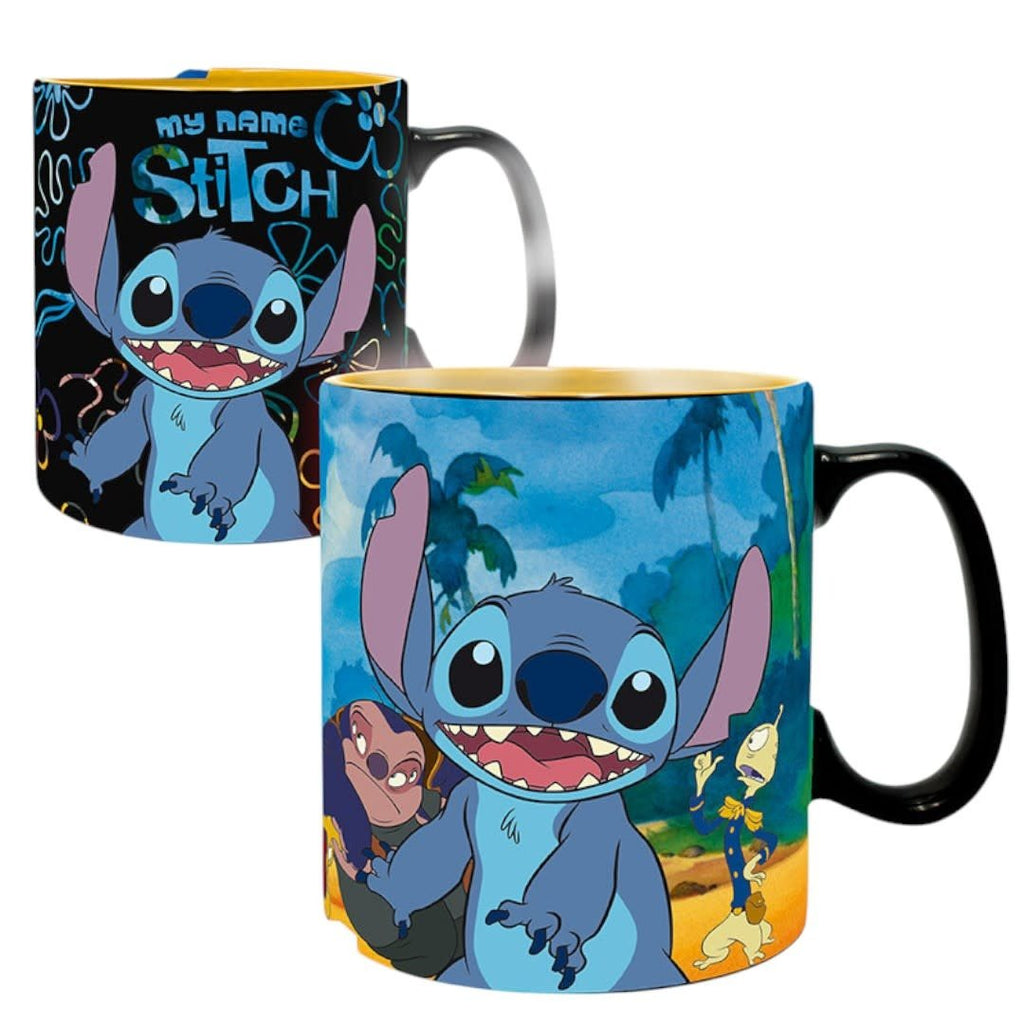 DISNEY - Mug Heat Change - 460 ml - Lilo et Stitch - cardboard - Fans Geek Store
