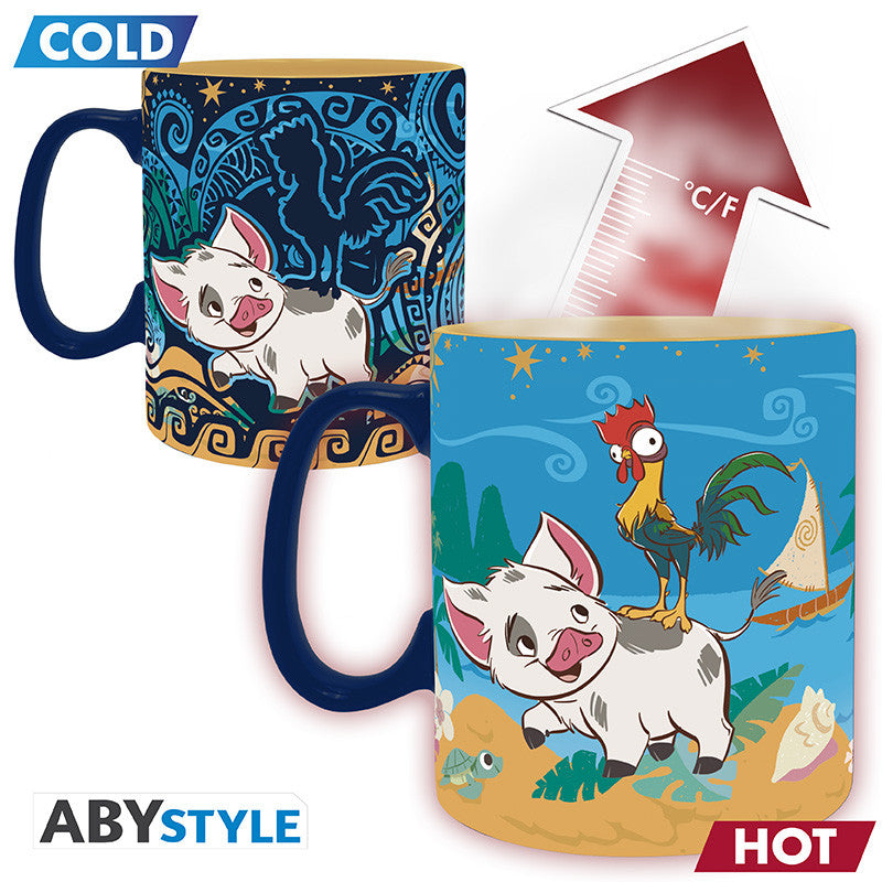 Heat Change Mok Moana & Friends ABYstyle Keramiek 460ml