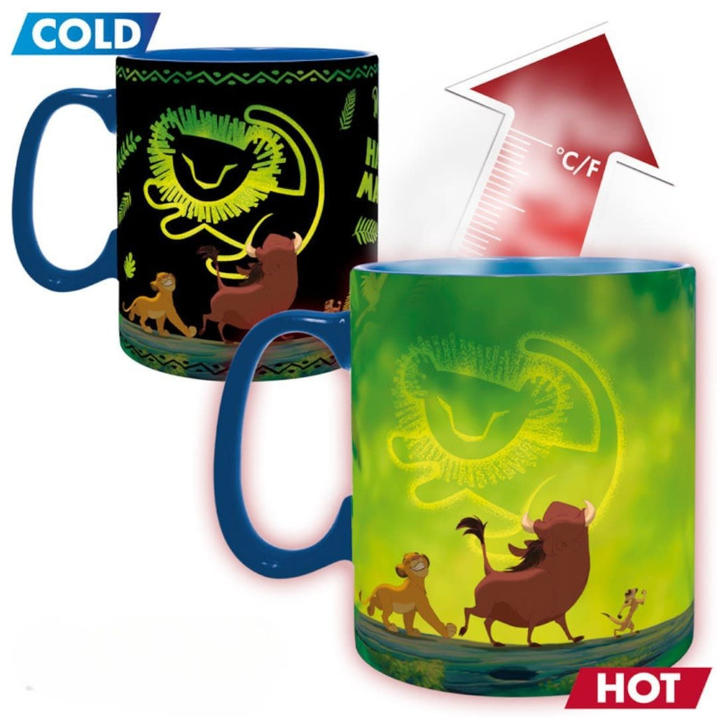 DISNEY - Mug Heat Change - 460 ml - The Lion King - Fans Geek Store