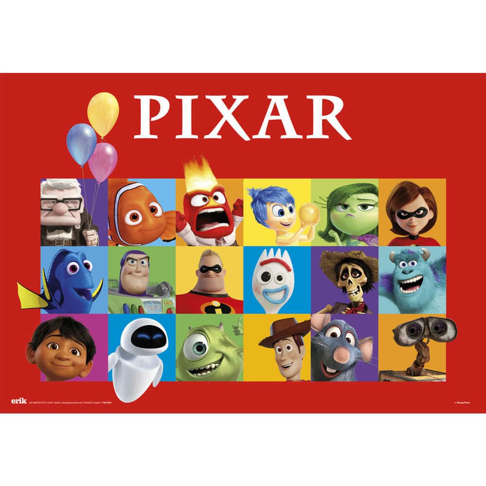 Disney: Pixar 25 Anniversary Desk Mat 34,5 x 49,5 cm - Fans Geek Store