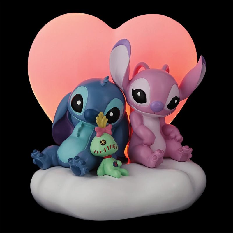 Disney Stitch & Angel Light - Up Scene met Scrump - Romantisch Beeldje - Fans Geek Storeproduct_typeDisney