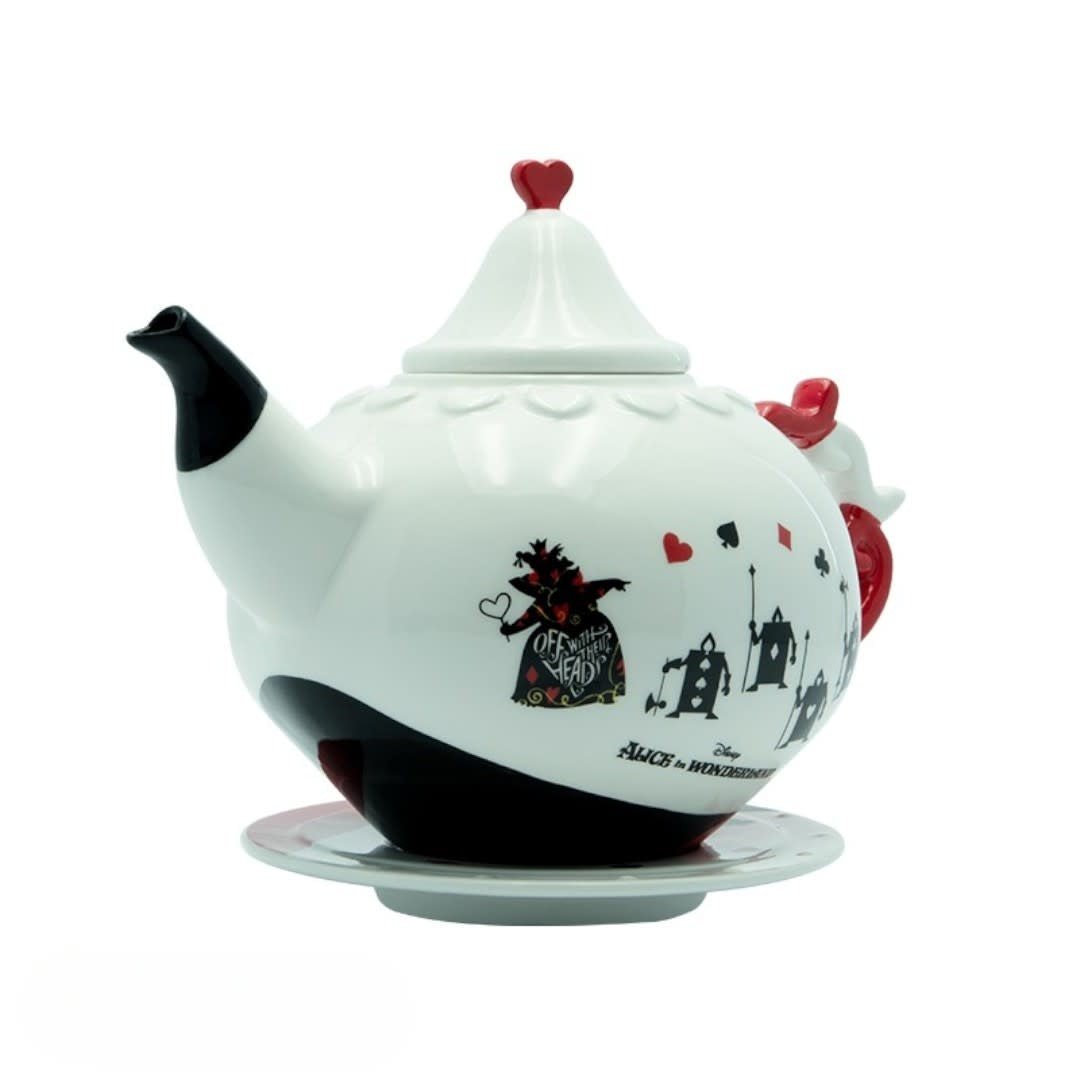 DISNEY - Teapot - Alice in Wonderland - Queen of Hearts - Fans Geek Store