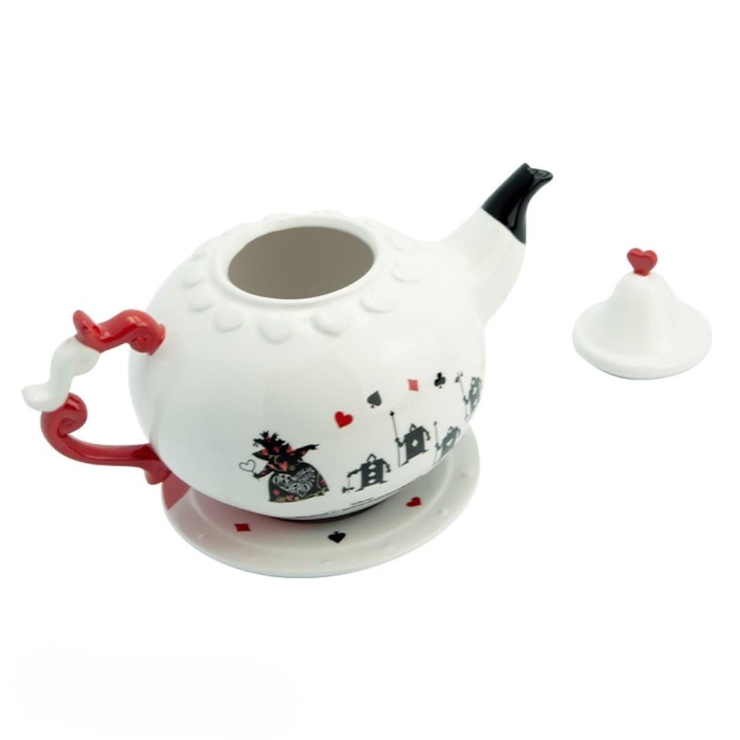 DISNEY - Teapot - Alice in Wonderland - Queen of Hearts - Fans Geek Store